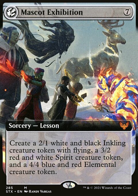 Mascot Exhibition (Extended Art) [Strixhaven: School of Mages]