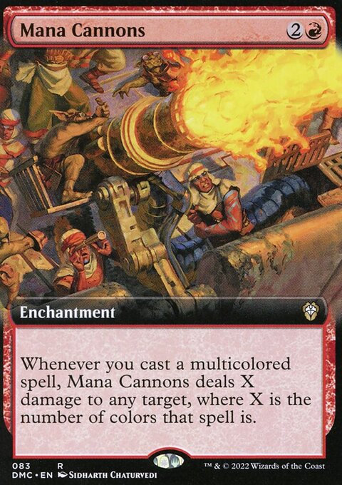 Mana Cannons (Extended Art) [Dominaria United Commander]