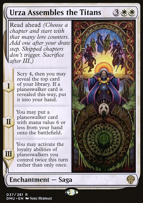 Urza Assembles the Titans [Dominaria United]