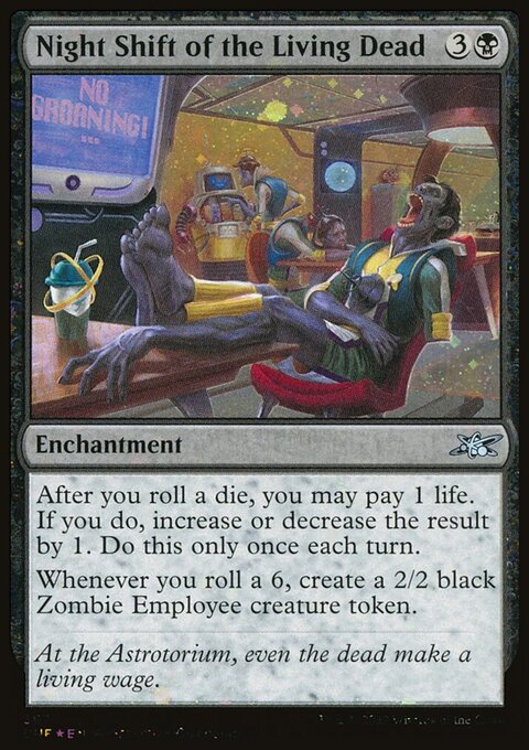 Night Shift of the Living Dead (Galaxy Foil) [Unfinity]