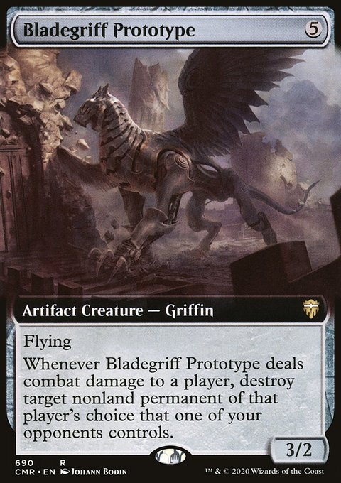Bladegriff Prototype (Extended Art) [Commander Legends]