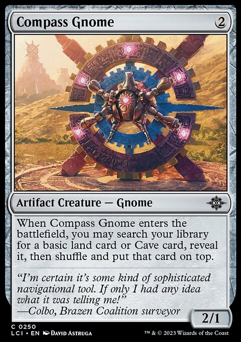 Compass Gnome [The Lost Caverns of Ixalan]