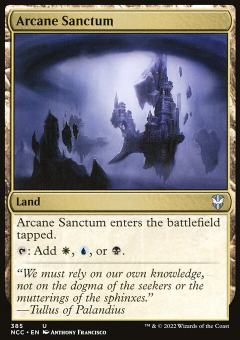 Arcane Sanctum [Streets of New Capenna Commander]