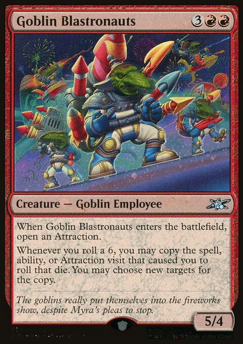 Goblin Blastronauts (Galaxy Foil) [Unfinity]