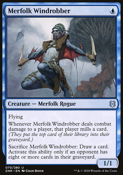 Merfolk Windrobber [Zendikar Rising]