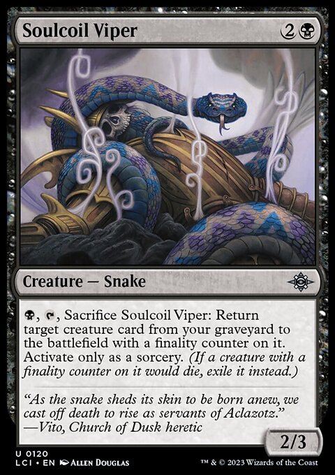 Soulcoil Viper [The Lost Caverns of Ixalan]