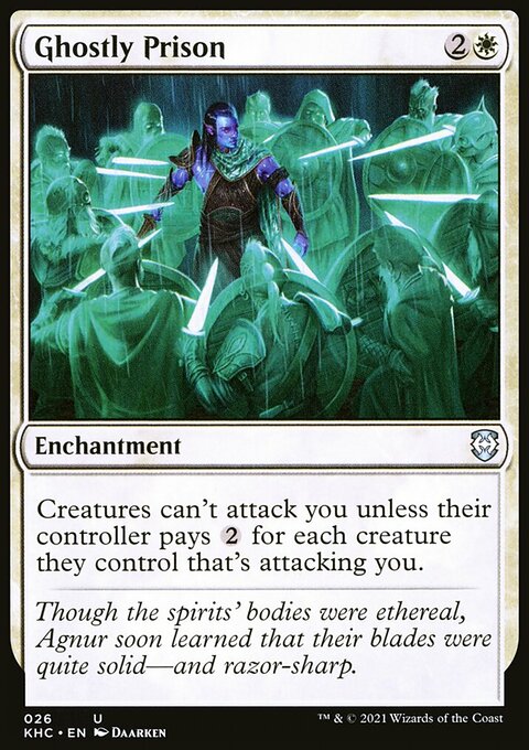 Ghostly Prison [Kaldheim Commander]