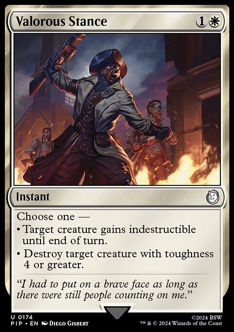 Valorous Stance [Fallout]