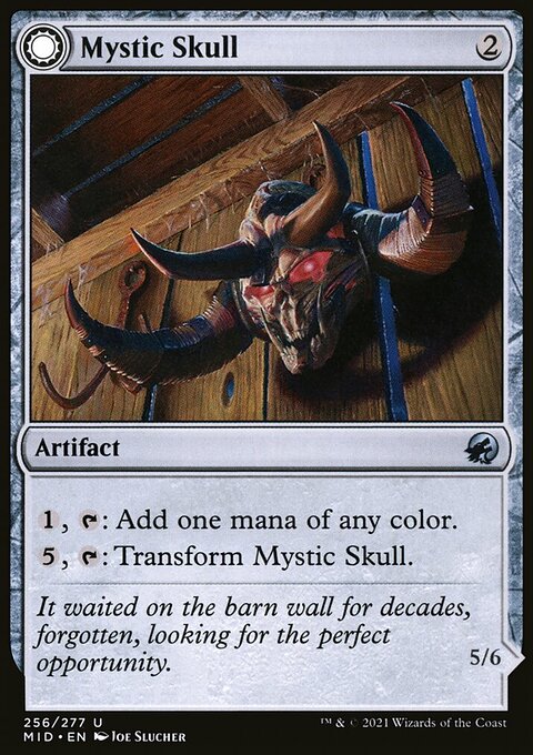 Mystic Skull // Mystic Monstrosity [Innistrad: Midnight Hunt]