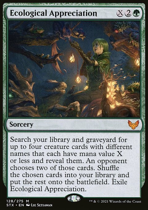Ecological Appreciation [Strixhaven: School of Mages]