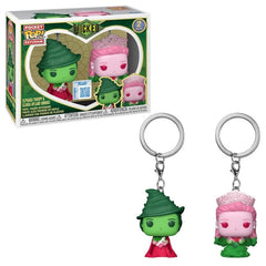 Wicked (2024) Elphaba Thropp and Glinda Upland (Ombre) Pocket POP! Keychain Funko POP! Vinyl 2 Pack
