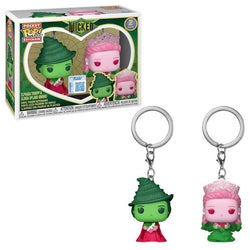 Wicked (2024) Elphaba Thropp and Glinda Upland (Ombre) Pocket POP! Keychain Funko POP! Vinyl 2 Pack