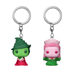 Wicked (2024) Elphaba Thropp and Glinda Upland (Ombre) Pocket POP! Keychain Funko POP! Vinyl 2 Pack