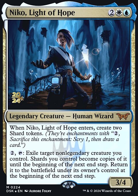 Niko, Light of Hope [Duskmourn: House of Horror Prerelease Promos]