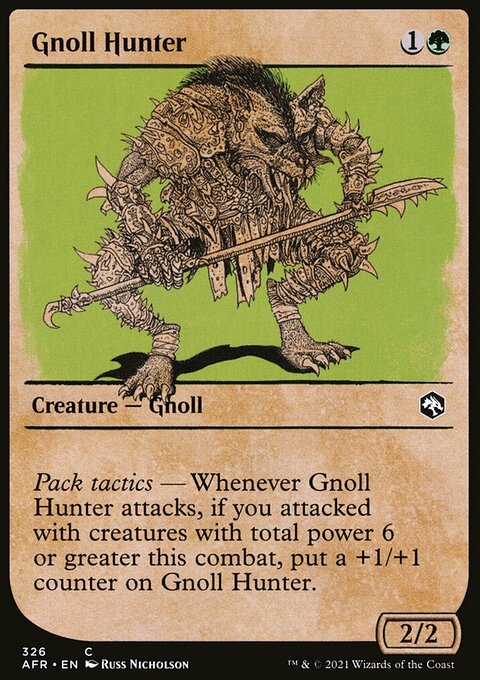 Gnoll Hunter (Showcase) [Dungeons & Dragons: Adventures in the Forgotten Realms]