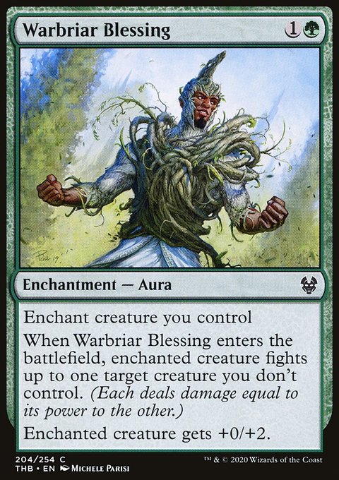Warbriar Blessing [Theros Beyond Death]