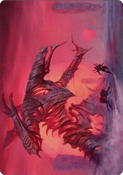 Red Sun's Zenith Art Card [Phyrexia: All Will Be One Art Series]
