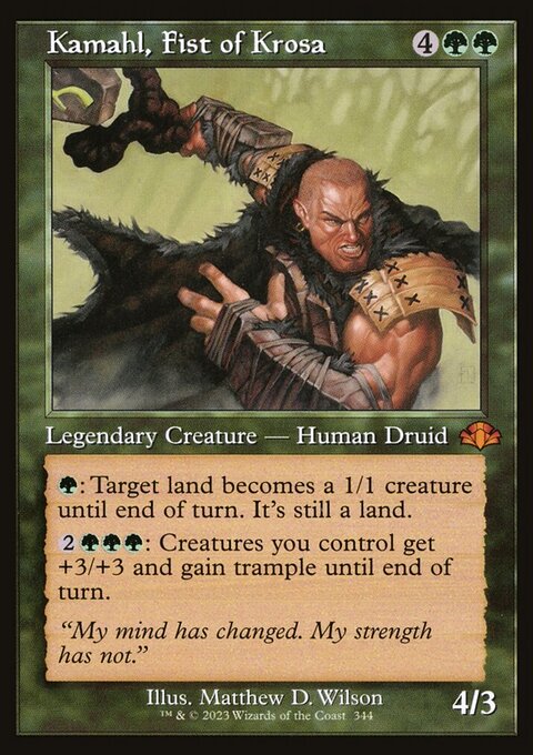 Kamahl, Fist of Krosa (Retro) [Dominaria Remastered]