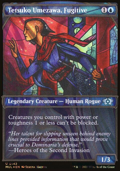 Tetsuko Umezawa, Fugitive (Halo Foil) [Multiverse Legends]