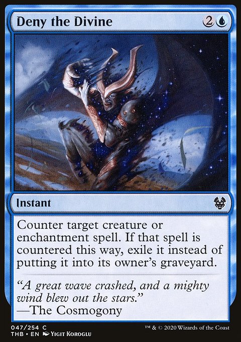 Deny the Divine [Theros Beyond Death]