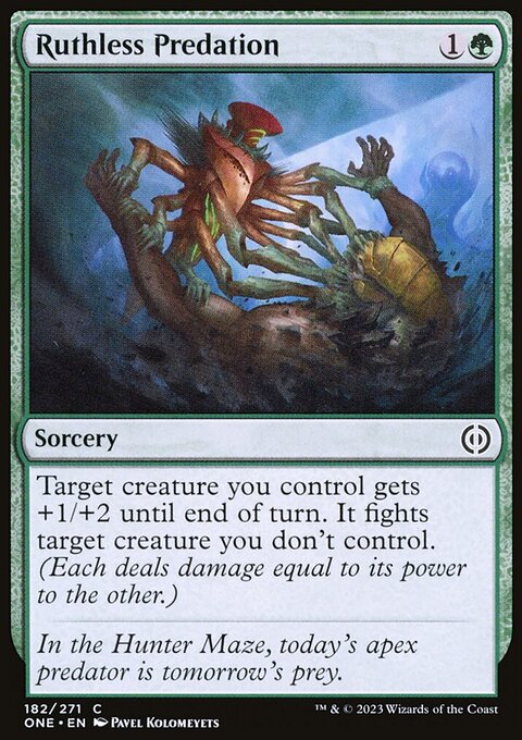 Ruthless Predation [Phyrexia: All Will Be One]