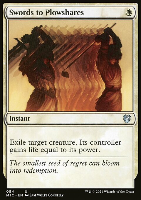 Swords to Plowshares [Innistrad: Midnight Hunt Commander]