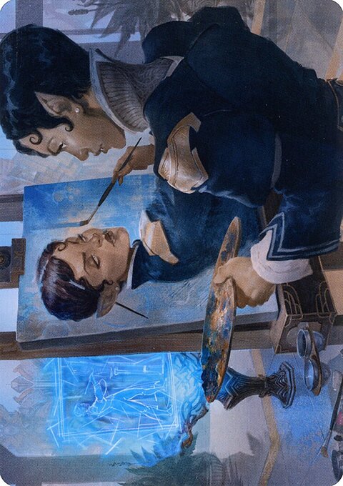 Parnesse, the Subtle Brush Art Card [Streets of New Capenna Art Series]