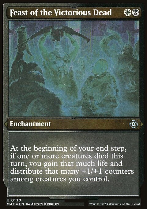 Feast of the Victorious Dead (Foil Etched) [March of the Machine: The Aftermath]