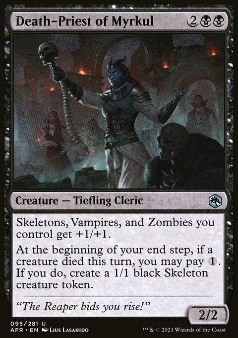 Death-Priest of Myrkul [Dungeons & Dragons: Adventures in the Forgotten Realms]