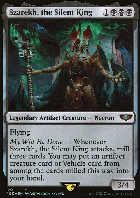 Szarekh, the Silent King (170) [Warhammer 40,000]