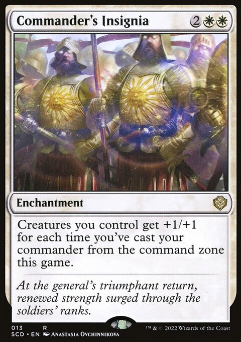 Commander's Insignia [Starter Commander Decks]