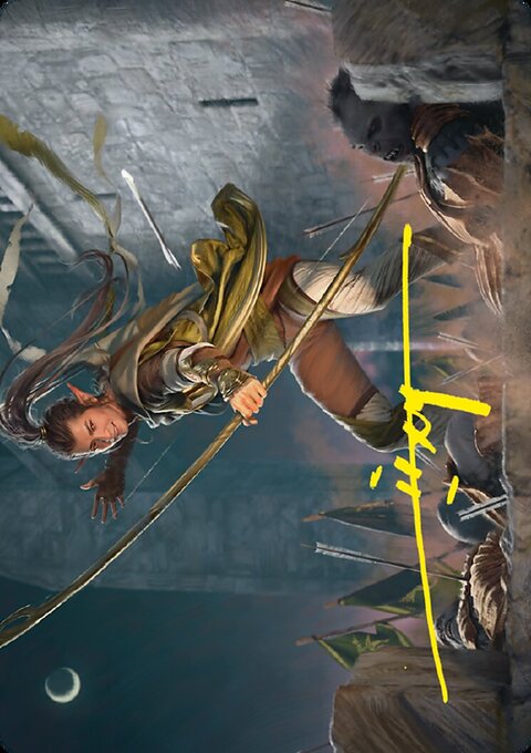 Gandalf of the Secret Fire Art Card [The Lord of the Rings: Tales of Middle-earth Art Series]