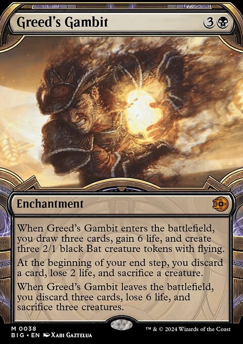 Greed's Gambit (Showcase) [Outlaws of Thunder Junction: The Big Score]