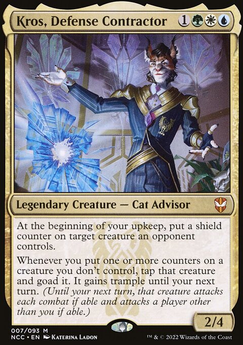 Kros, Defense Contractor [Streets of New Capenna Commander]