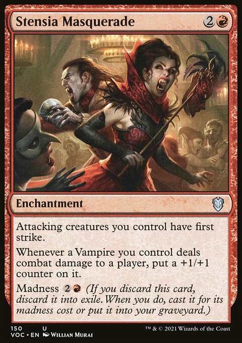 Stensia Masquerade [Innistrad: Crimson Vow Commander]