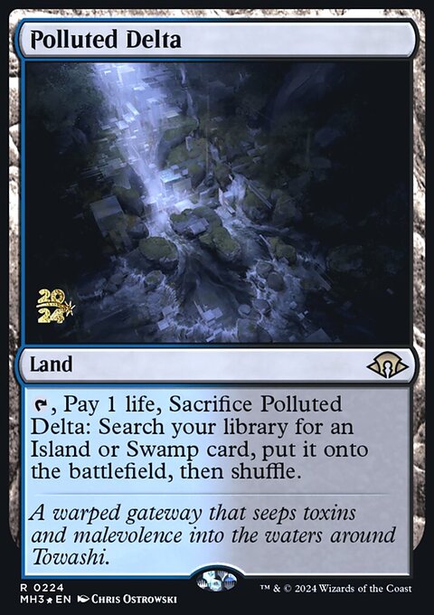 Polluted Delta [Modern Horizons 3 Prerelease Promos]