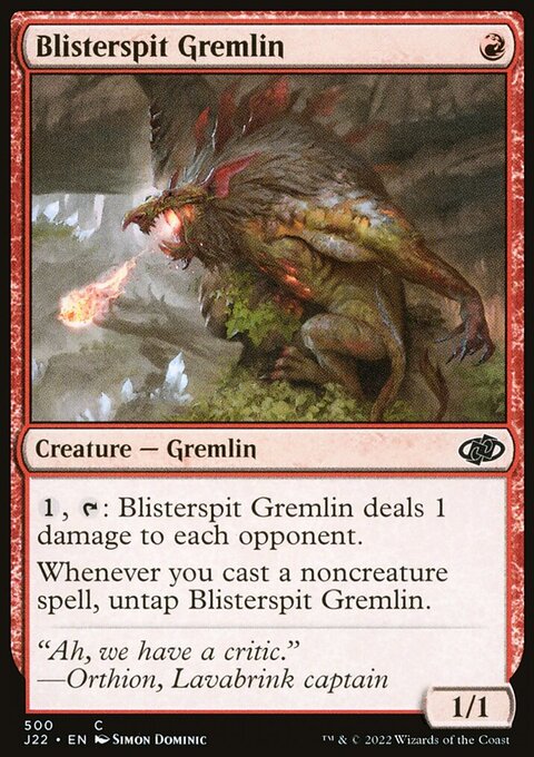 Blisterspit Gremlin [Jumpstart 2022]
