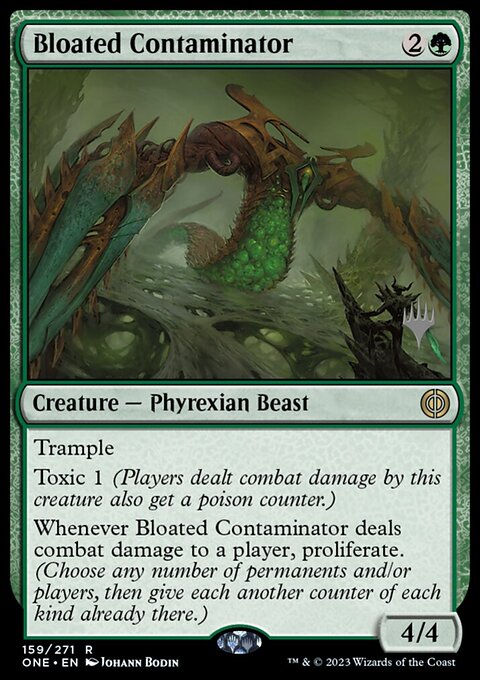Bloated Contaminator [Phyrexia: All Will Be One Prerelease Promos]