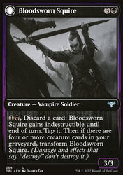 Bloodsworn Squire // Bloodsworn Knight [Innistrad: Double Feature]
