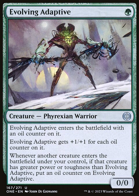 Evolving Adaptive [Phyrexia: All Will Be One]