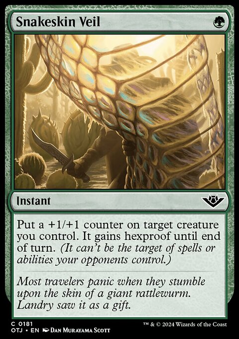 Snakeskin Veil [Outlaws of Thunder Junction]