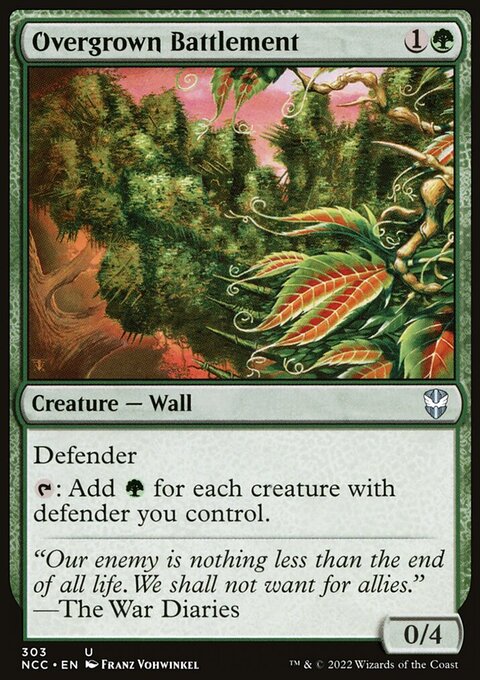 Overgrown Battlement [Streets of New Capenna Commander]