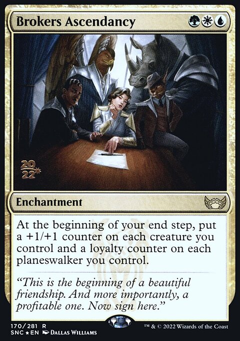 Brokers Ascendancy [Streets of New Capenna Prerelease Promos]