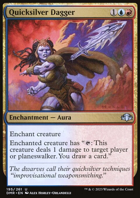 Quicksilver Dagger [Dominaria Remastered]