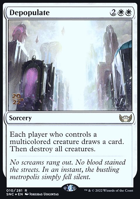 Depopulate [Streets of New Capenna Prerelease Promos]
