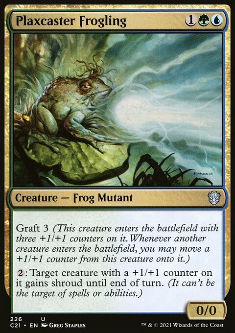 Plaxcaster Frogling [Commander 2021]