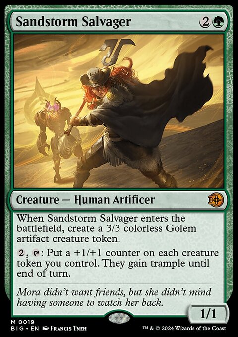 Sandstorm Salvager [Outlaws of Thunder Junction: The Big Score]