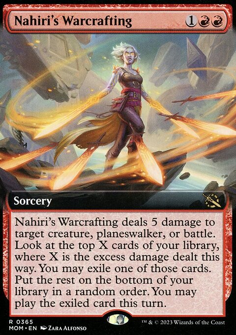 Nahiri's Warcrafting (Extended Art) [March of the Machine]