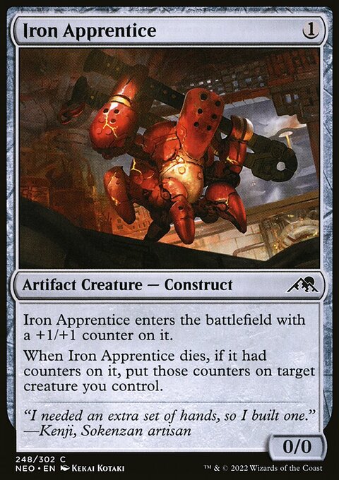 Iron Apprentice [Kamigawa: Neon Dynasty]
