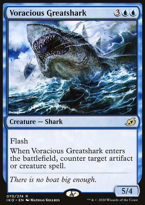 Voracious Greatshark [Ikoria: Lair of Behemoths]